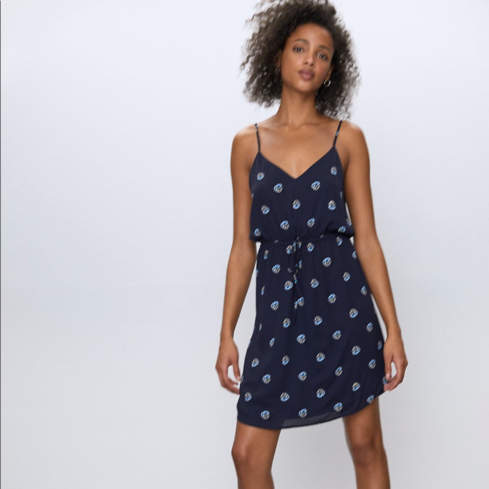Navy Babaton dress